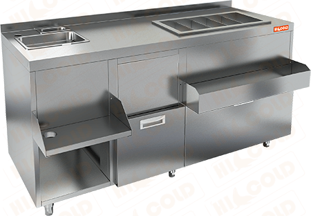 Барная станция  HICOLD  НБМКС-15/5БПК