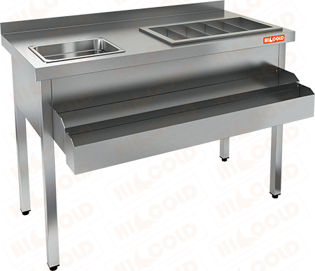Барная станция открытая  HICOLD  НКС-10/7БК