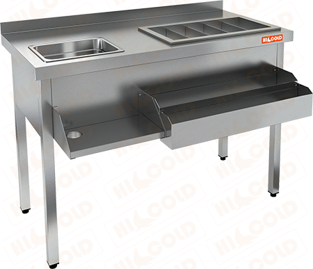 Барная станция открытая  HICOLD  НКС-12/6БПК