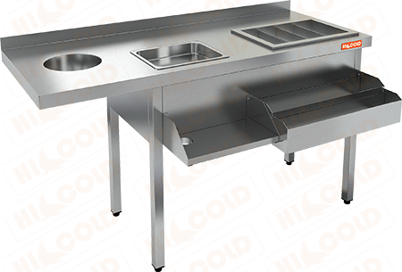Барная станция открытая  HICOLD  НКС-15/6БПК